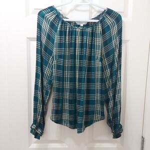 Cleo balloon sleeve top
